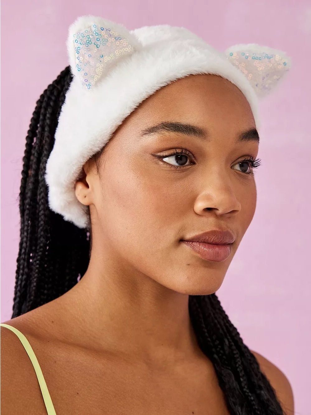 NWT Urban Outfitters Cat Ears Spa Day Headband